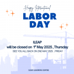 Labour Day 2025 Closure Notice